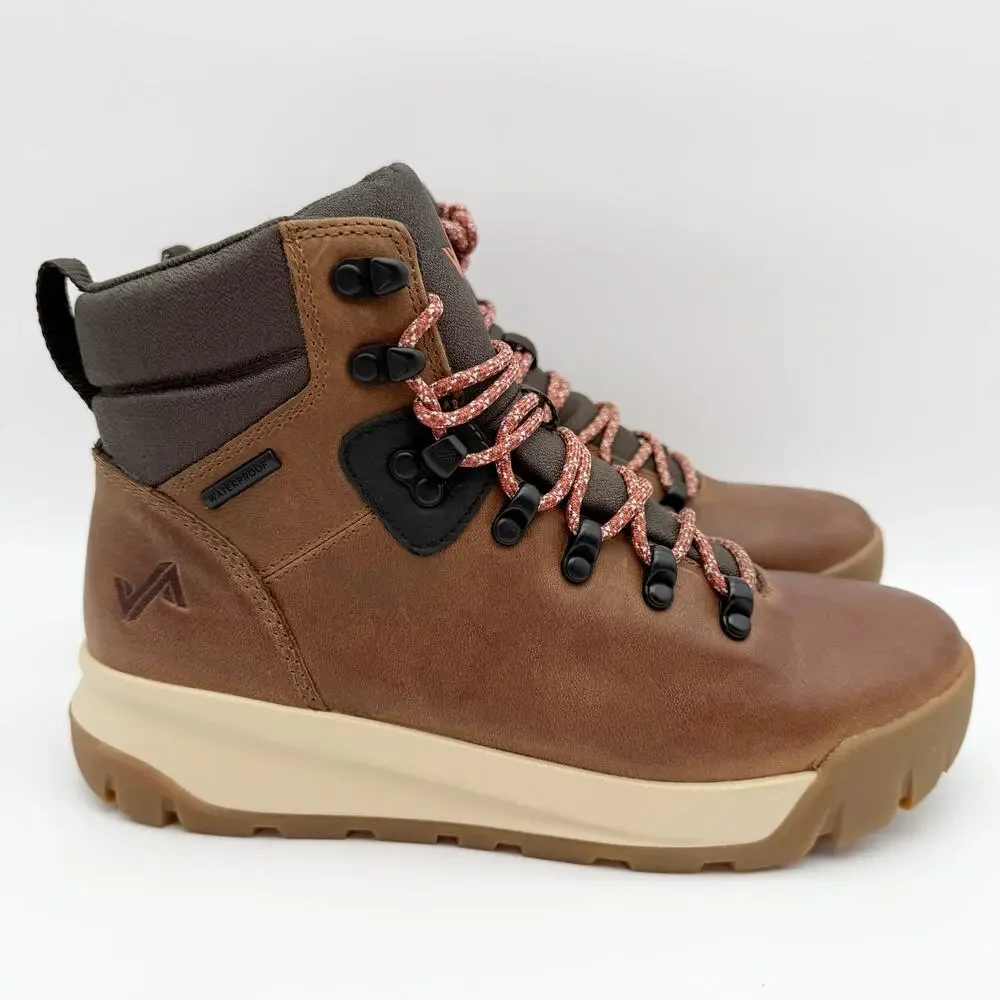 Forsake Womens Patch Mid ll Hiking Boot US 8.5 Brown Leather Waterproof NIB